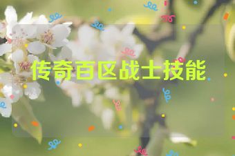 传奇百区战士技能