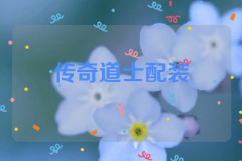 传奇道士配装