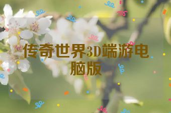 传奇世界3D端游电脑版