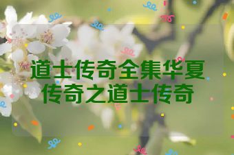 道士传奇全集华夏传奇之道士传奇