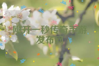 刚开一秒传奇手游发布网
