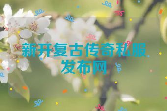 新开复古传奇私服发布网