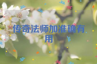 传奇法师加准确有用