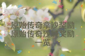 原始传奇拿沙奖励原始传奇沙城奖励一览