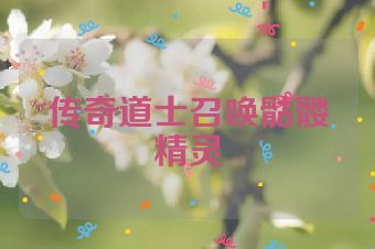 传奇道士召唤骷髅精灵