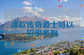 哪款传奇道士可以招很多狗