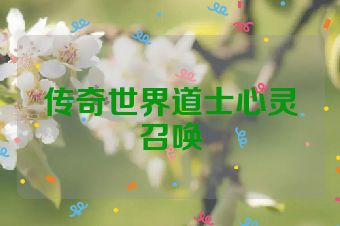 传奇世界道士心灵召唤