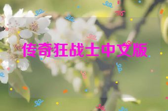 传奇狂战士中文版