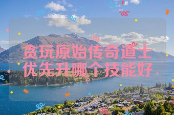 贪玩原始传奇道士优先升哪个技能好
