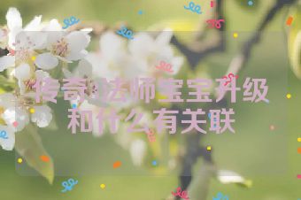 传奇3法师宝宝升级和什么有关联