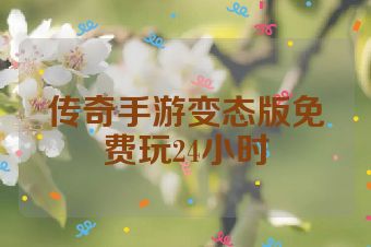 传奇手游变态版免费玩24小时