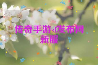 传奇手游sf发布网新服