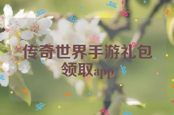 传奇世界手游礼包领取app