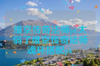 维京传奇法师pk太弱了维京传奇法师魂环搭配pk