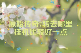 原始传奇7转去哪里挂机比较好一点