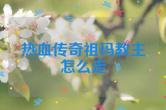 热血传奇祖玛教主怎么走