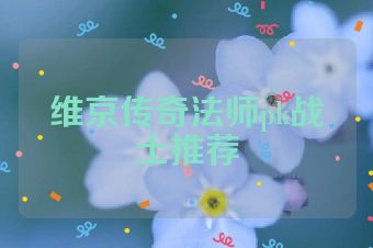 维京传奇法师pk战士推荐