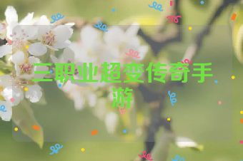 三职业超变传奇手游
