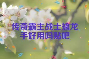 传奇霸主战士擒龙手好用吗贴吧