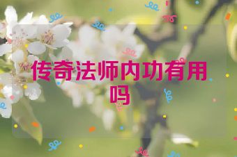 传奇法师内功有用吗