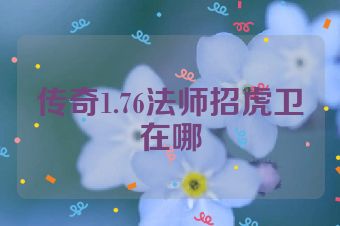 传奇1.76法师招虎卫在哪