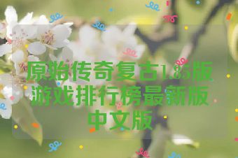 原始传奇复古1.85版游戏排行榜最新版中文版
