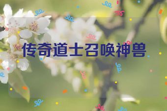 传奇道士召唤神兽