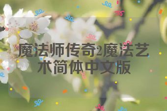 魔法师传奇2魔法艺术简体中文版