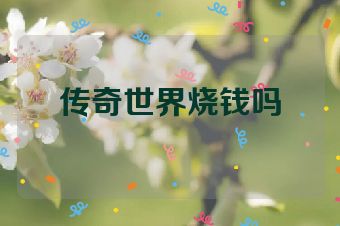 传奇世界烧钱吗