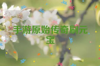 手游原始传奇刷元宝