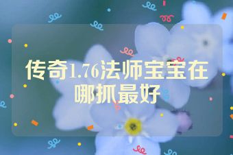 传奇1.76法师宝宝在哪抓最好