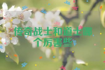 传奇战士和道士哪个厉害些