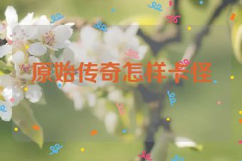 原始传奇怎样卡怪