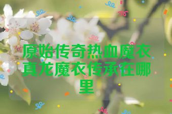 原始传奇热血魔衣真龙魔衣传承在哪里