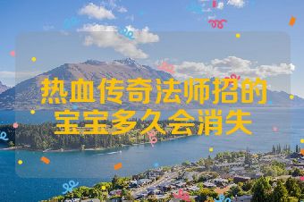 热血传奇法师招的宝宝多久会消失