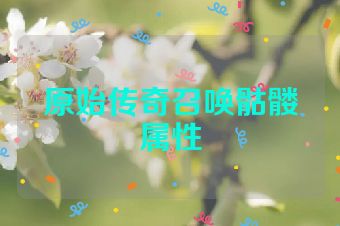 原始传奇召唤骷髅属性