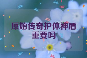 原始传奇护体神盾重要吗