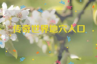 传奇世界地穴入口