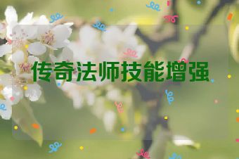 传奇法师技能增强