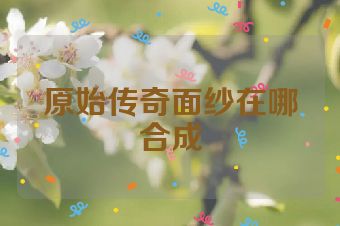原始传奇面纱在哪合成