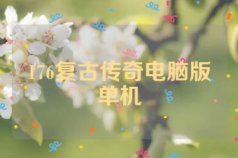 176复古传奇电脑版单机