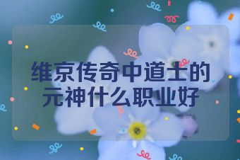 维京传奇中道士的元神什么职业好