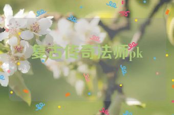 复古传奇法师pk