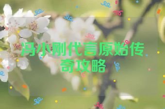 冯小刚代言原始传奇攻略