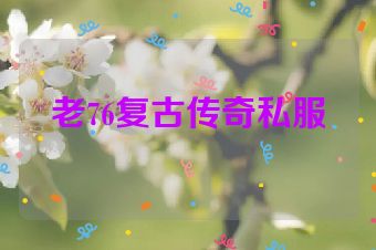 老76复古传奇私服