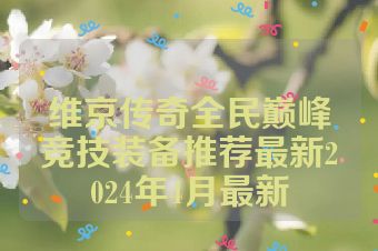 维京传奇全民巅峰竞技装备推荐最新2024年4月最新