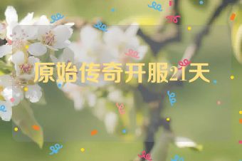 原始传奇开服21天
