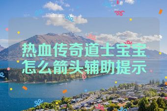热血传奇道士宝宝怎么箭头辅助提示