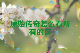 原始传奇怎么看所有的区