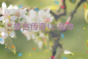 复古传奇1.85版本